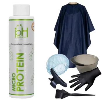 החלקה ביתית אורגנית PH MICRO PROTEIN לשיער רגיל